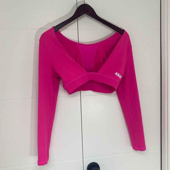ASOS workout set in hot pink, size 6 in like new condition - Picture 6 of 8